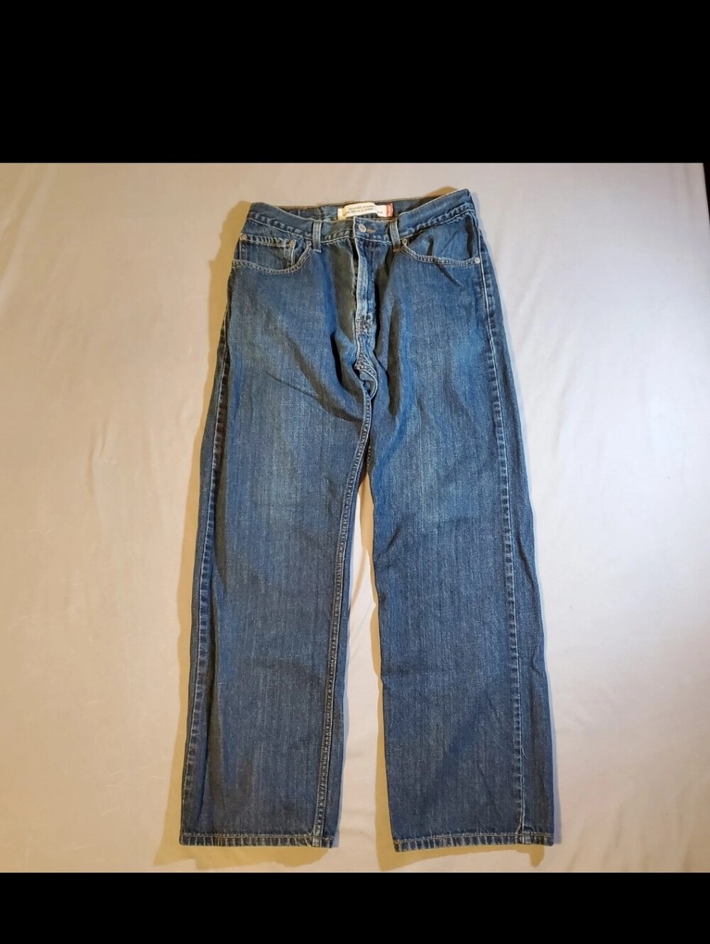Levi's Jeans Men's 31x29 Blue 559 Dark Wash Relaxed Straight Leg Denim